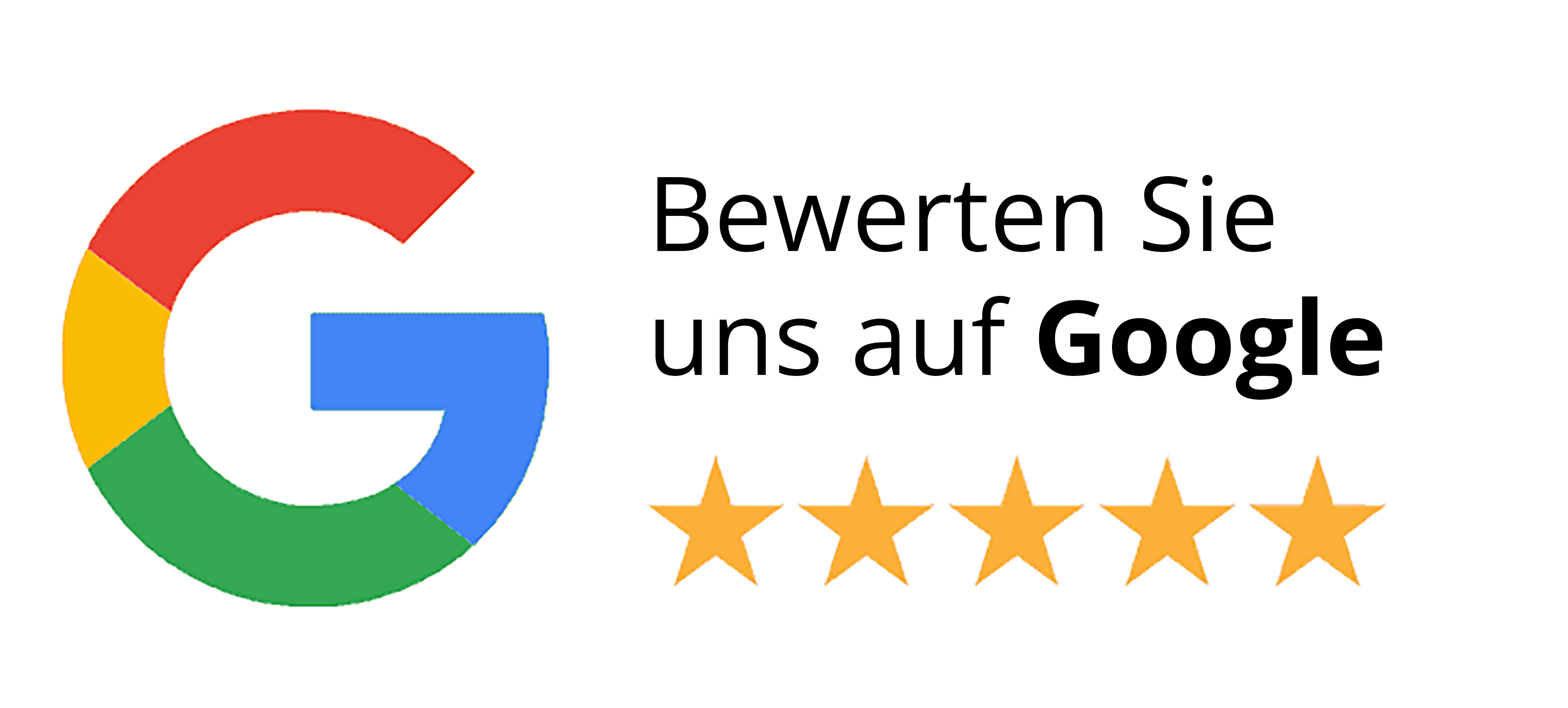 Bewerten Sie uns jetzt auf Google!